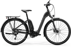 Merida eBike eSpresso City 300 SE EQ 504Wh Electric Hybrid Bike Matt Anthracite Black