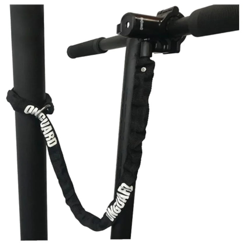 OnGuard XSeries Scooby Chain Lock Keyed eScooter Lock 120cm x 12mm PedL EBikes & EScooters