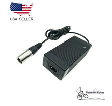 Load image into Gallery viewer, Electric Bike Ebike Scooter 48V Li-ion Battery Charger 3 pin XLR Plug 54.6V 2A
