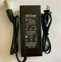 Load image into Gallery viewer, Electric Bike Ebike Scooter 48V Li-ion Battery Charger 3 pin XLR Plug 54.6V 2A
